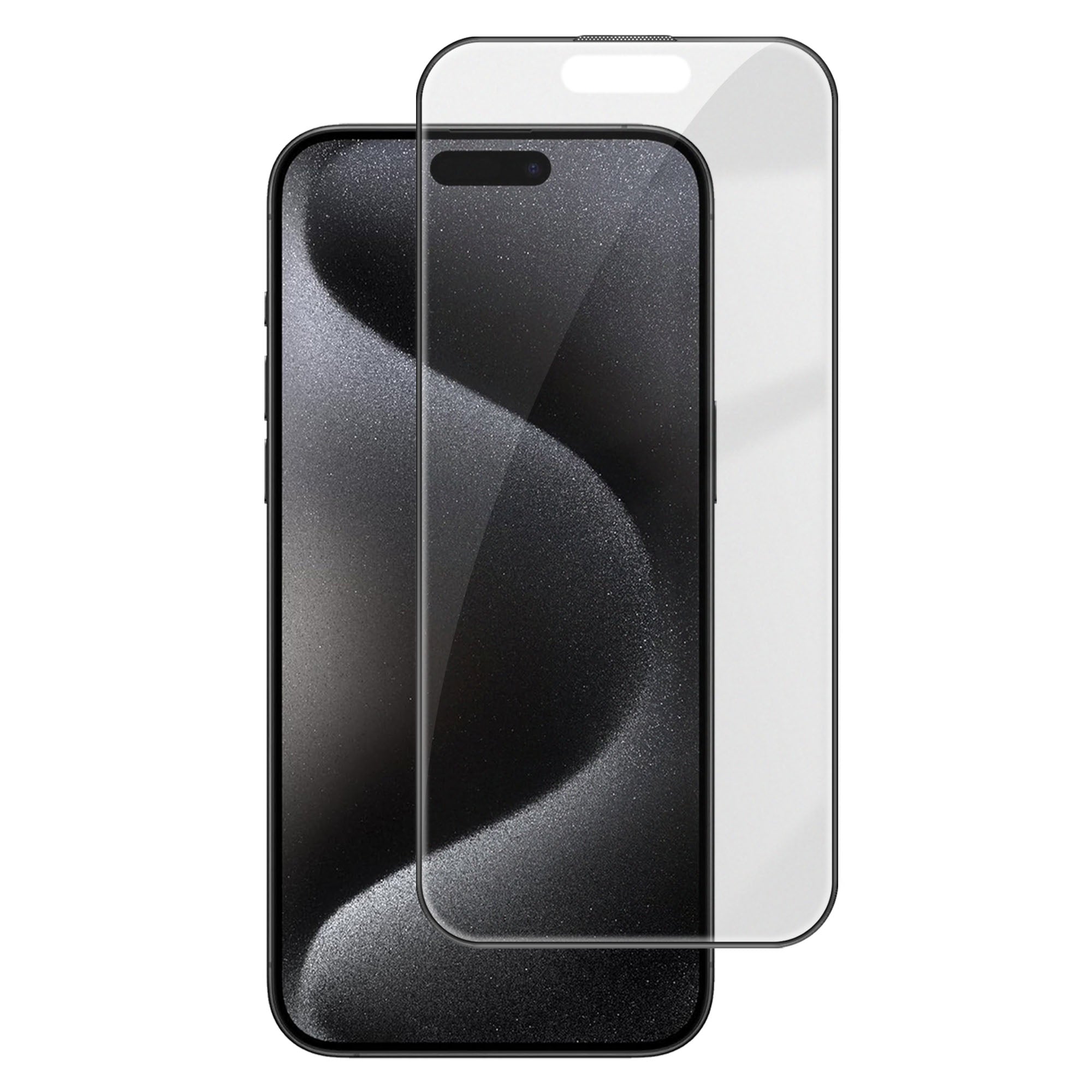 Til iPhone 15 Pro Max Skærmbeskytter Anti-Glar Mat Anti-Fingeraftryk Hærdet Glasfilm