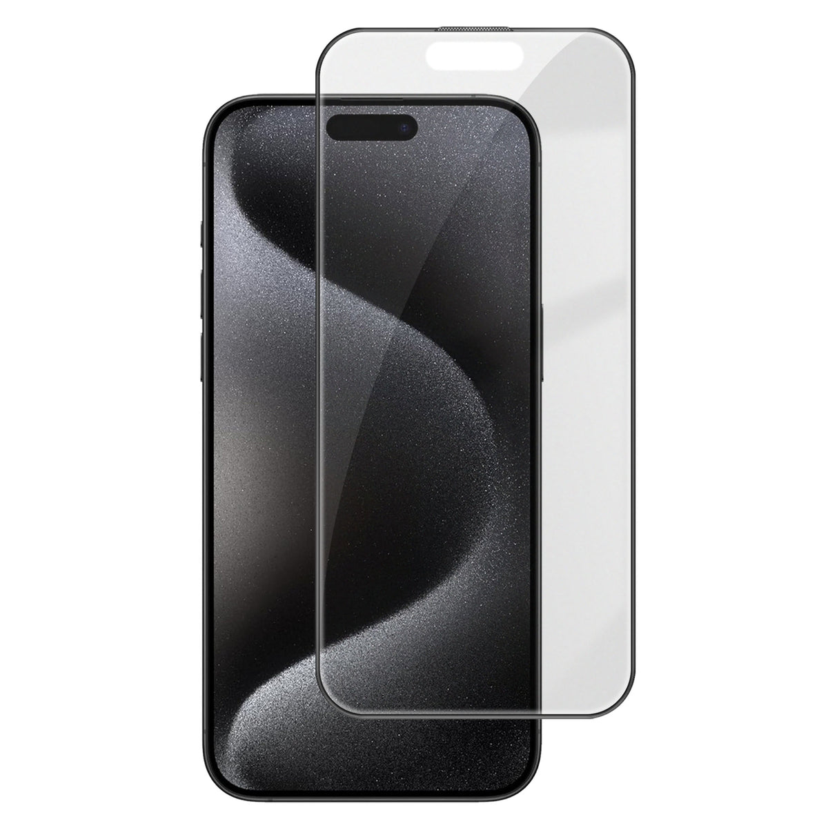 Til iPhone 15 Pro Max Skærmbeskytter Anti-Glar Mat Anti-Fingeraftryk Hærdet Glasfilm