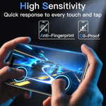 Til iPhone 13 Skærmbeskytter Anti-Genskin Mat Anti-Fingeraftryk Hærdet Glasfilm