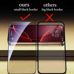 For iPhone 15 Pro Max 10Pcs Screen Protector AR Anti-Reflection High Aluminium-silicon Glass Silk Printing Clear Film