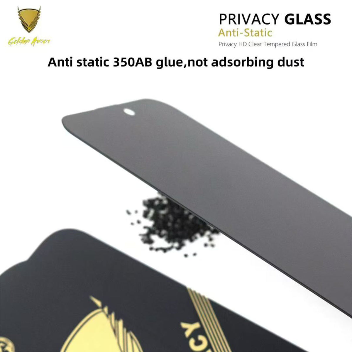 Til iPhone 16e / iPhone 17e 10 stk. fortrolighedsskærmbeskytter 28° anti-spion antistatisk højaluminium-siliconglasfilm
