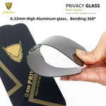 For iPhone Air 10Pcs Privacy Screen Protector 28° Anti-Spy Anti-Static High Aluminum-Silicon Glass Film