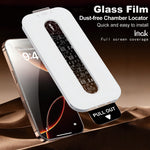 IMAK for Honor X80 Pro Max 5G 3Pcs Tempered Glass Full Screen Protector Full Glue Film with Dust-free Installation Tool (Fingerprint Unlock)