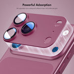 HAT PRINCE til iPhone 18 Pro Max ENKAY Kameralinsebeskytter Mat AR Metal + Hærdet Glas Linsefilm