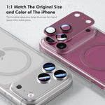 HAT PRINCE for iPhone 18 Pro ENKAY  Camera Lens Protector Matte AR Metal + Tempered Glass Lens Film