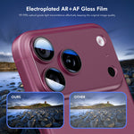 HAT PRINCE for iPhone 18 Pro ENKAY  Camera Lens Protector Matte AR Metal + Tempered Glass Lens Film