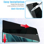 For Xiaomi 17 Max Anti Spy Privacy Full Screen Protector Black Edge High Aluminium-silicon Glass Film