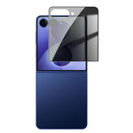 Samsung Galaxy Z Flip8 Anti-spionage Sekretess Helskärmsskydd Svart Kant Hög Aluminium-Silikon Glasfilm