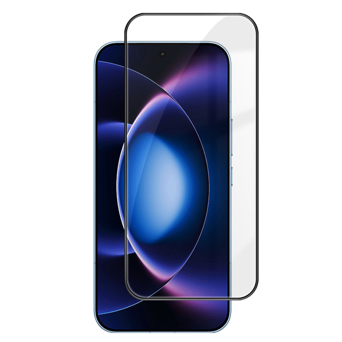 For Xiaomi 17 Max HD Full Screen Protector Silk Printing Black Edge High Aluminium-silicon Glass Film