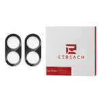 LEREACH 2Pcs For Samsung Galaxy Z Flip8 Camera Lens Protector Full Cover High Aluminum-Silicon Glass Lens Film with Auto-Align Installation Frame