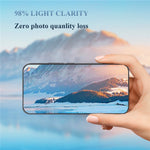 LEREACH 2 stk. til Xiaomi 17T Pro kameralinsebeskyttelse, fulddækkende kameralinsefilm i aluminium-siliciumglas med automatisk justerende monteringsramme