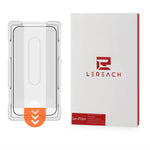 LEREACH För Oppo Reno16 F 5G / Reno16 FS 5G / Reno15 F 5G / Reno15 5G (Global) / Reno15 FS 5G Härdat glas Helskärmsskydd Anti-fingeravtrycksfilm med dammfritt installationsverktyg