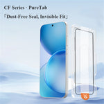 LEREACH För Oppo Reno16 F 5G / Reno16 FS 5G / Reno15 F 5G / Reno15 5G (Global) / Reno15 FS 5G Härdat glas Helskärmsskydd Anti-fingeravtrycksfilm med dammfritt installationsverktyg