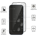 For iPhone 16 AGC Glass Screen Protector Silk Printing Matte Full Glue Full Cover Film