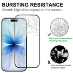 For iPhone 18 Pro AGC Tempered Glass with Black Edge Full Glue Full Coverage Screen Protector