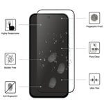 For OnePlus N6 4G AGC Tempered Glass with Black Edge Full Glue Full Coverage Screen Protector