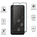For Samsung Galaxy A18 5G AGC Tempered Glass with Black Edge Full Glue Full Coverage Screen Protector