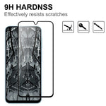 For Samsung Galaxy A18 5G AGC Tempered Glass with Black Edge Full Glue Full Coverage Screen Protector