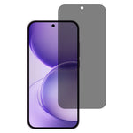 Oppo Reno16 FS 5G / Reno16 F 5G 2.5D Arc Edge anti-spion-skærmbeskyttelse med fuld dækning, fuldklæbende film af aluminium-silikatglas