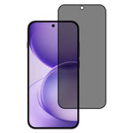 Oppo Reno16 F 5G / Reno16 FS 5G anti-spion-skærmbeskyttelse med silketryk, film af aluminium-silikatglas