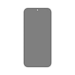 Oppo Reno16 F 5G / Reno16 FS 5G anti-spion-skærmbeskyttelse med silketryk, film af aluminium-silikatglas