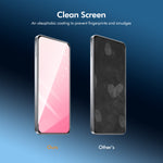 HAT PRINCE for Oppo Reno16 5G (Global) / Oppo Reno16 Pro 5G (Global) ENKAY Screen Protector 9H Silk Printing 0.26mm Full Glue Full Coverage Tempered Glass Film