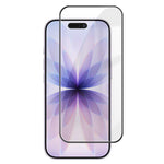 For iPhone 18 HD Full Screen Protector Silk Printing Black Edge High Aluminium-silicon Glass Film
