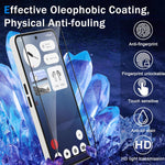 For Nothing Phone (4b) HD Full Screen Protector Silk Printing Black Edge High Aluminium-silicon Glass Film