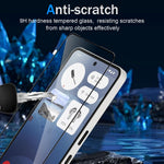 For Nothing Phone (4b) HD Full Screen Protector Silk Printing Black Edge High Aluminium-silicon Glass Film