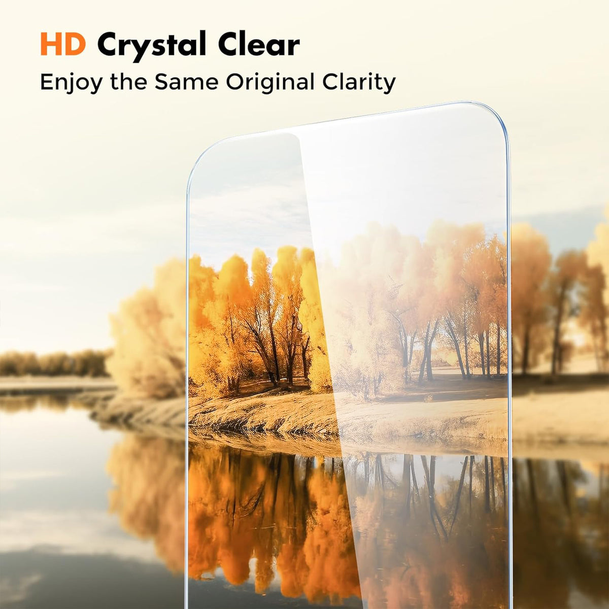 For iPhone 18 10Pcs HD Screen Protector High Aluminium-silicon Anti-fingerprint Tempered Glass Film (Not Complete Covering)