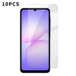 Samsung Galaxy A08 4G / Galaxy A08 5G, 10 stk. HD-skærmbeskyttelse, høj aluminium-silikone, fingeraftryksafvisende hærdet glasfilm (ikke fuldt dækkende)