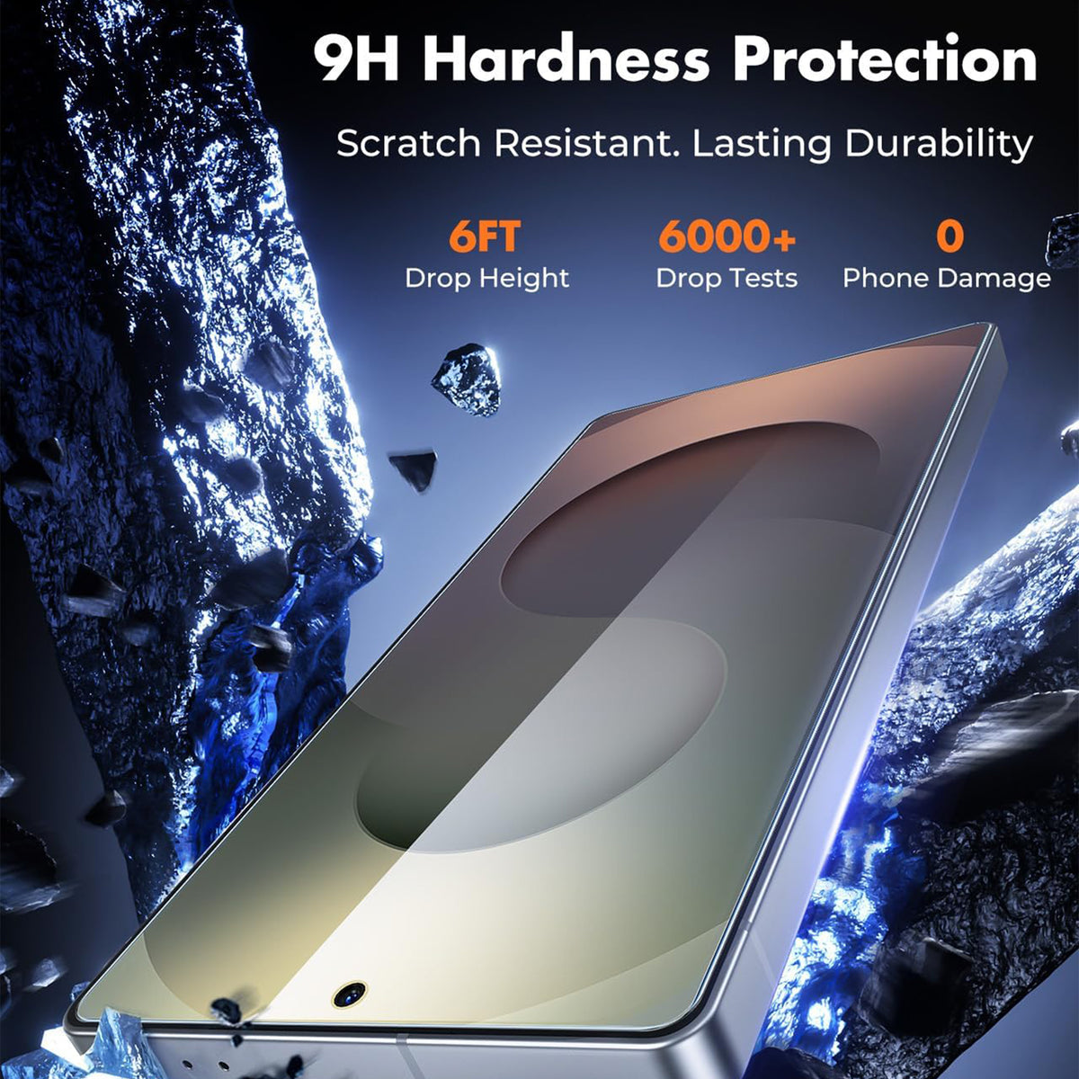 Samsung Galaxy A08 4G / Galaxy A08 5G, 10 stk. HD-skærmbeskyttelse, høj aluminium-silikone, fingeraftryksafvisende hærdet glasfilm (ikke fuldt dækkende)