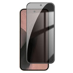 Google Pixel 11 Pro XL / 10 Pro XL / 9 Pro XL anti-spionage-privatlivsskærmbeskytter, fuldskærm, sort kant, høj aluminium-silikone-glasfilm