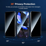 For Google Pixel 11 Pro / 11 / 10 Pro / 10 / 9 Pro / 9 Anti Spy Privacy Full Screen Protector Black Edge High Aluminium-silicon Glass Film