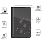 For Samsung Galaxy Tab S12+ Tempered Glass Screen Protector 2.5D Straight Edge Full Screen Film, Full Glue