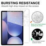 For Samsung Galaxy Tab S12+ Tempered Glass Screen Protector 2.5D Straight Edge Full Screen Film, Full Glue