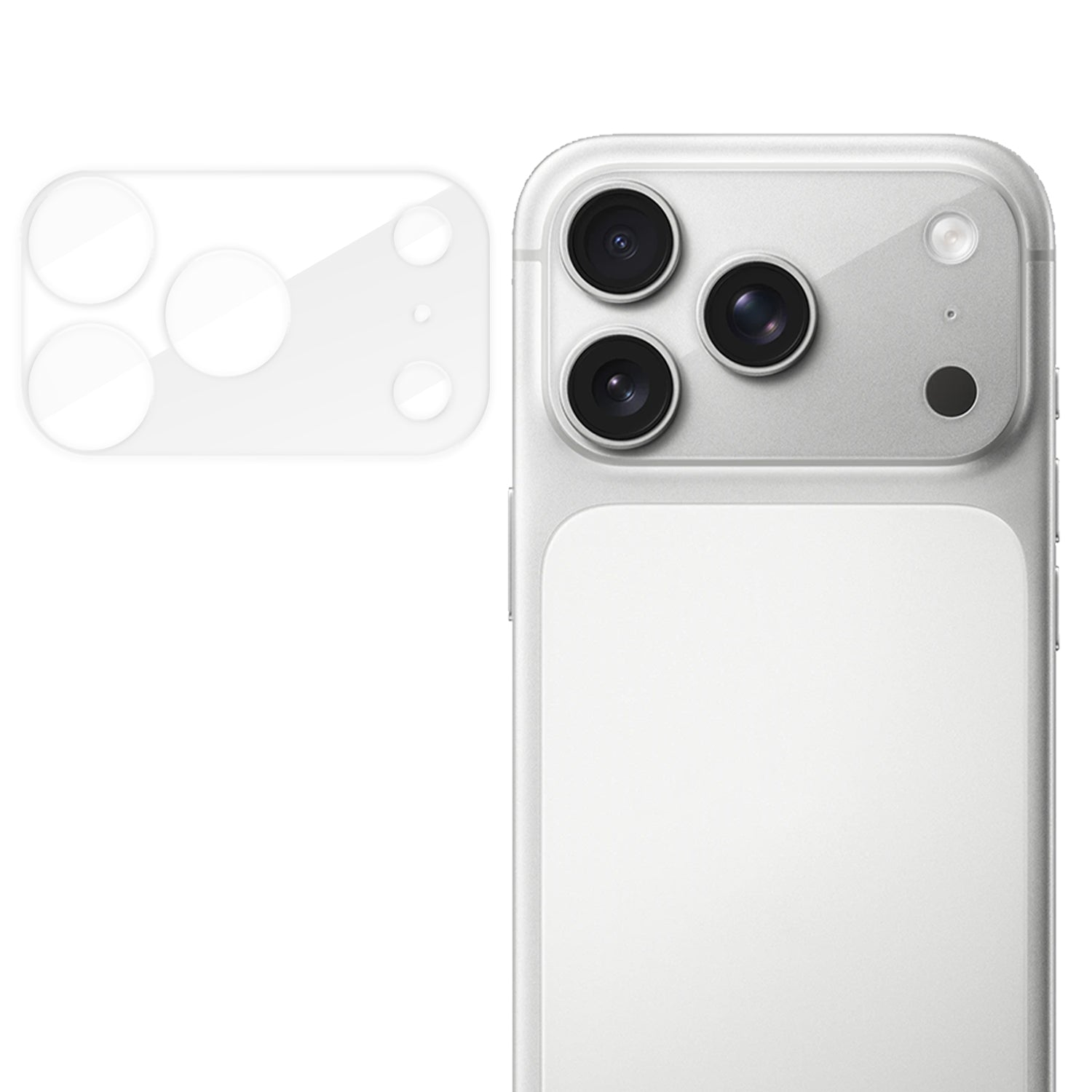Til iPhone 18 Pro Fuld Dækning Kamera Linsebeskytter Høj Definition Anti Fingeraftryk AR Hærdet Glas Linsefilm