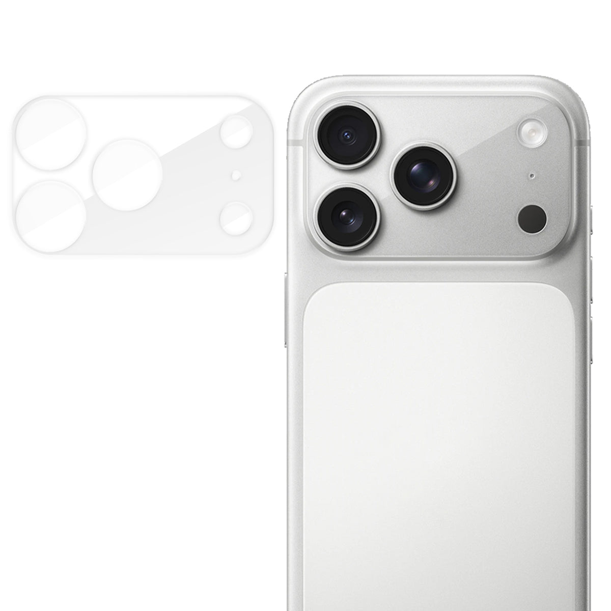 For iPhone 18 Pro Full Cover Camera Lens Protector High Definition Anti Fingerprint AR Tempered Glass Lens Film