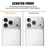 For iPhone 18 Pro Full Cover Camera Lens Protector High Definition Anti Fingerprint AR Tempered Glass Lens Film