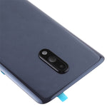 Til OnePlus 7 OEM-batterihus med klistermærke + kameralinseovertræk