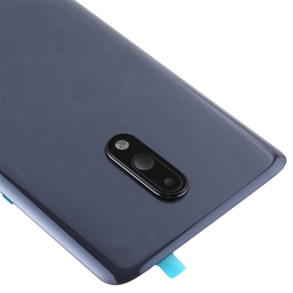 Til OnePlus 7 OEM-batterihus med klistermærke + kameralinseovertræk