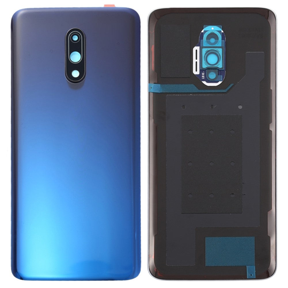 Til OnePlus 7 OEM-batterihus med klistermærke + kameralinseovertræk