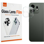 IMAK til OnePlus N6 4G Kameralinsebeskytter Slank hærdet glas Fuld dækning Linsefilm