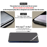 IMAK för Honor X70 Pro Max 5G H-serien härdat glasskärmskyddsfilm med dammfritt installationsverktyg - transparent (INTE heltäckande) (fingeravtryckslåsning)