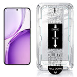 IMAK för Honor X70 Pro Max 5G H-serien härdat glasskärmskyddsfilm med dammfritt installationsverktyg - transparent (INTE heltäckande) (fingeravtryckslåsning)