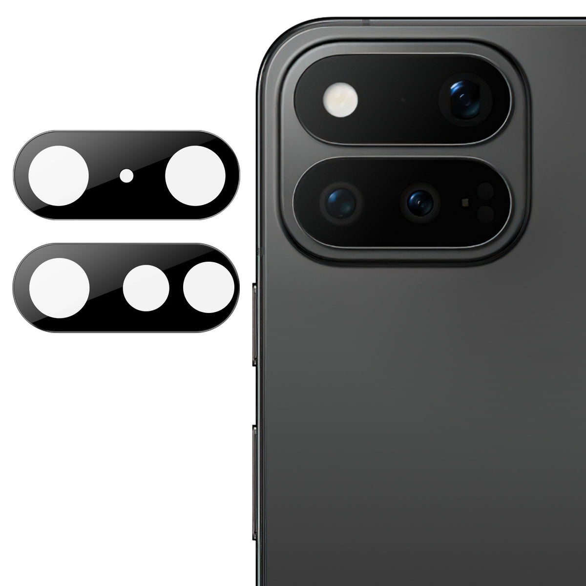 IMAK for Google Pixel 11 Pro Fold Camera Lens Protector Tempered Glass HD Clear Full Cover Lens Film