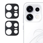 2 stk. til Oppo Reno16 Pro 5G (Global) Fuld dækning kamerabeskytter Silketryk Hærdet glas linsefilm 3D buet kant