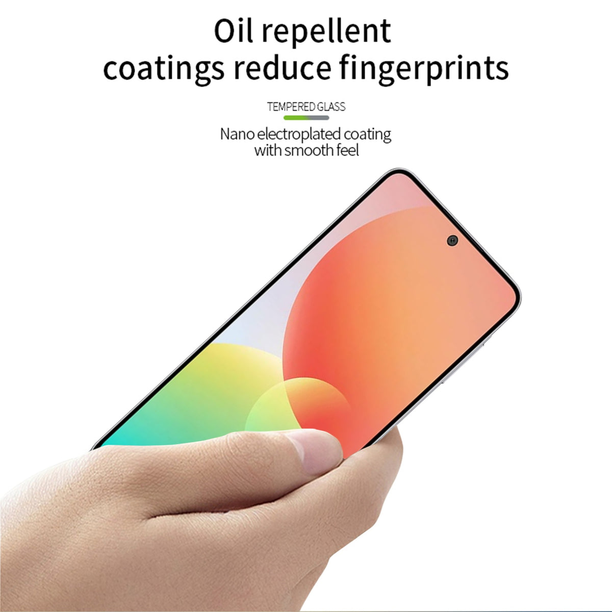 MOFI for Samsung Galaxy M47 5G Screen Protector 9H Full Glue Full Coverage High Aluminum-Silicon Glass Film