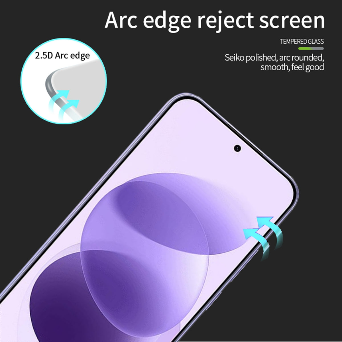 MOFI for Xiaomi Redmi Note 17 4G (Global) / Note 17 5G (Global) / Note 17 (India / China) 5G Screen Protector 9H Full Glue Full Coverage High Aluminum-Silicon Glass Film