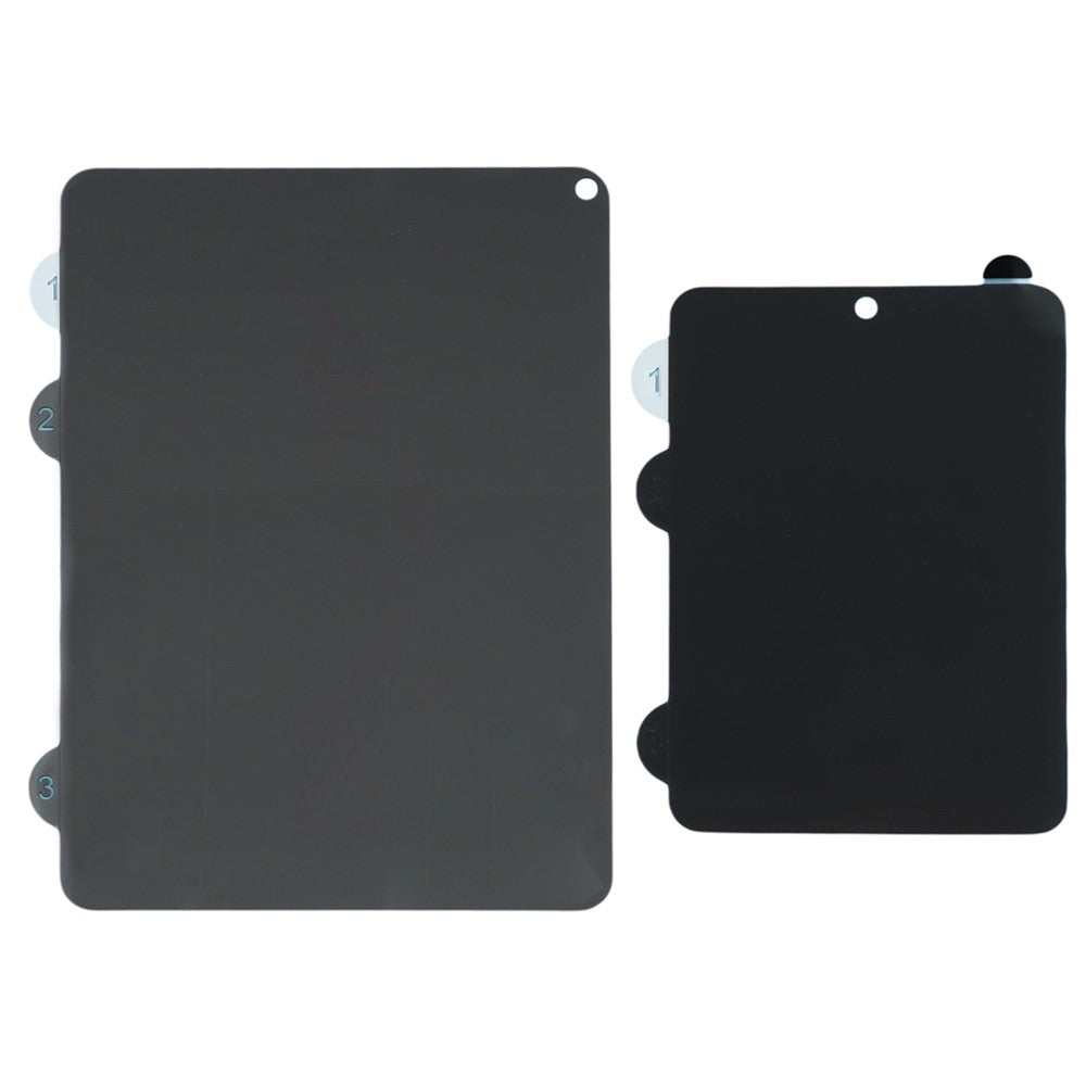 For iPhone Fold Privacy Hydrogel Screen Protector 180-Degree Anti Spy Front  /  Back PET + TPU Films